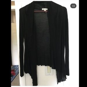 Black cardigan